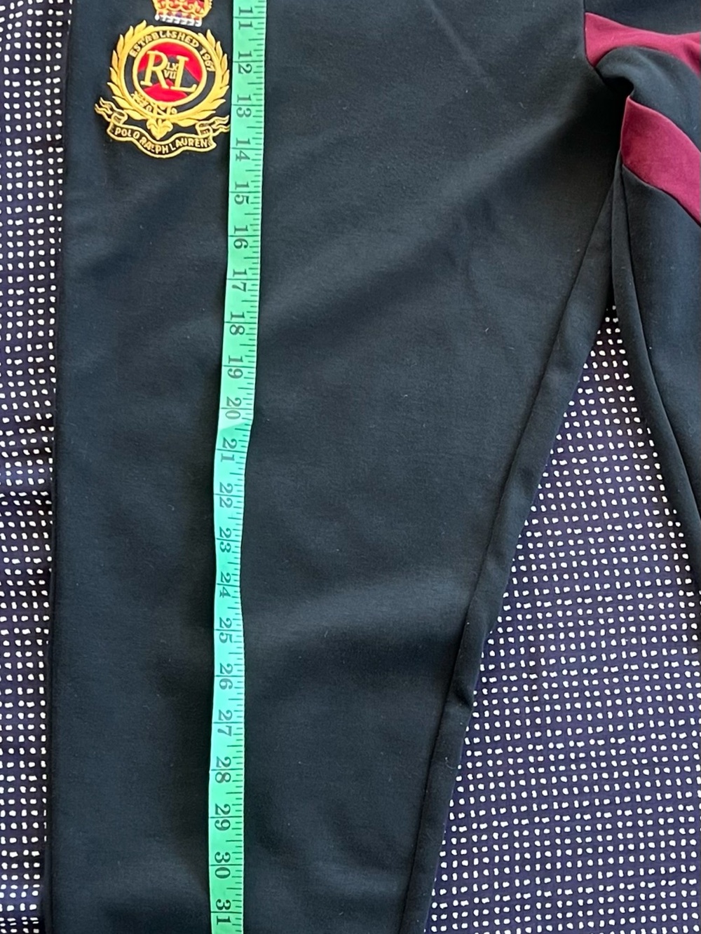 Polo by Ralph Lauren Black Men's Pullover and Matching Track Suit. - Picture 10 of 16